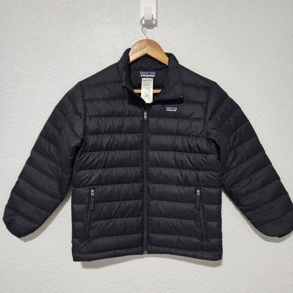 Bundle Of 2 Kids Patagonia Jacket/Sweater Size Medium With Flaws Warm Duckdown - Picture 7 of 16